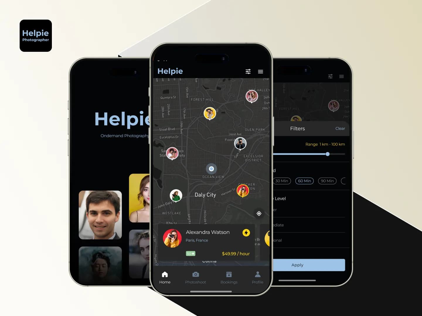 Helpie Photography App