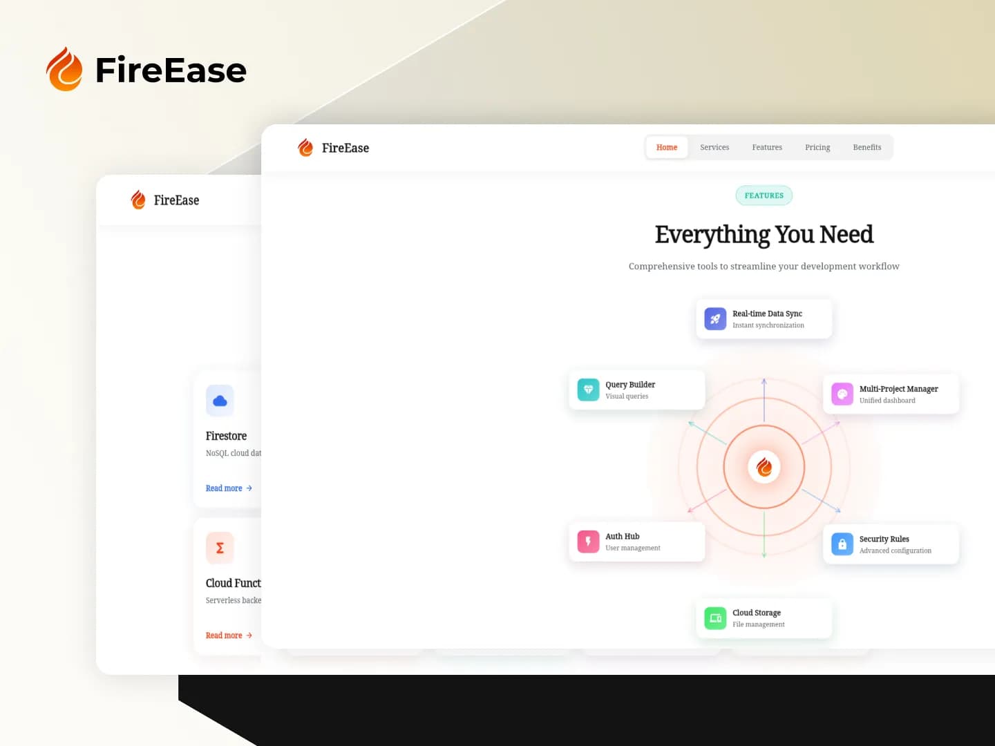FireEase â€“ Firebase Management & CRM Dashboard