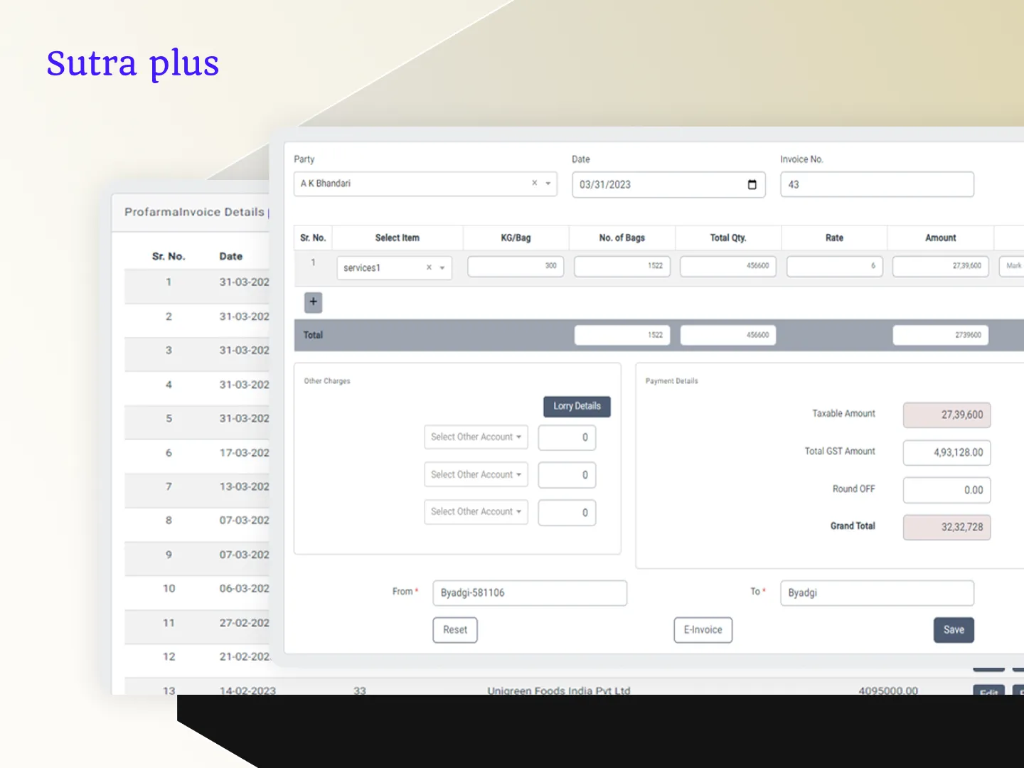 SutraPlusÂ â€“ Billing & Accounting Management System