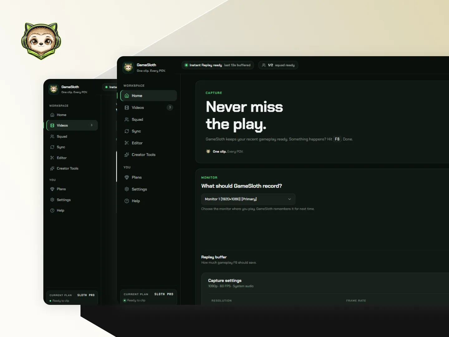 GameSloth Desktop