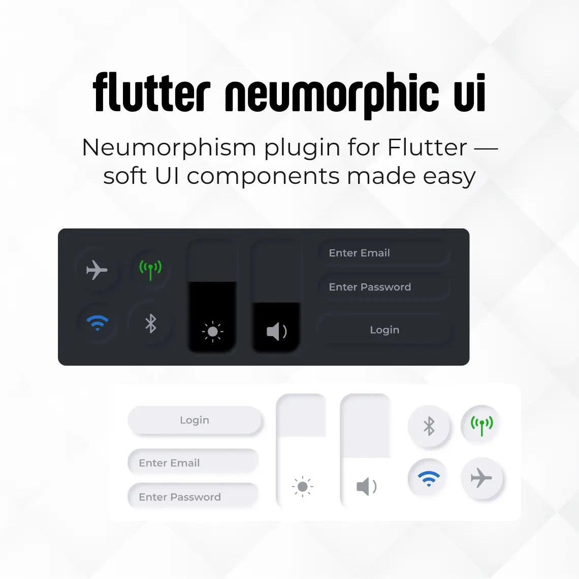 Flutter Neumorphic UI